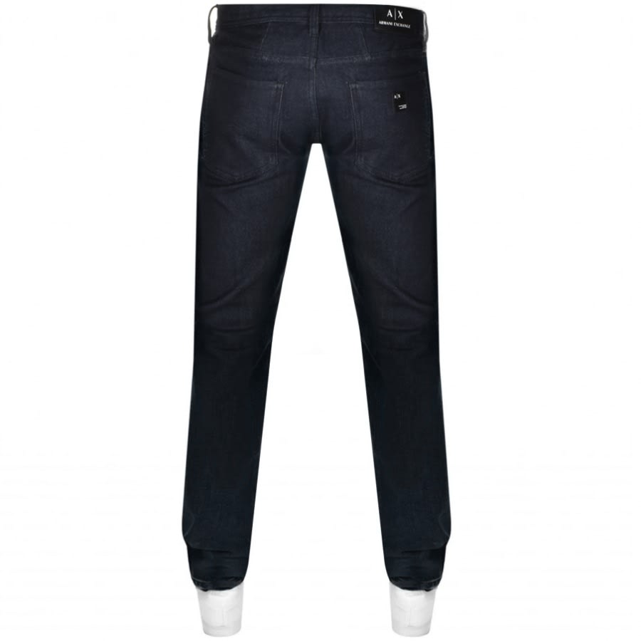 Alternative Image for ProductArmani Exchange J16 Straight Fit Jeans Navy2