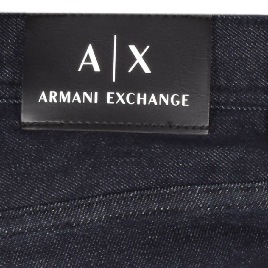 Alternative Image for ProductArmani Exchange J16 Straight Fit Jeans Navy3