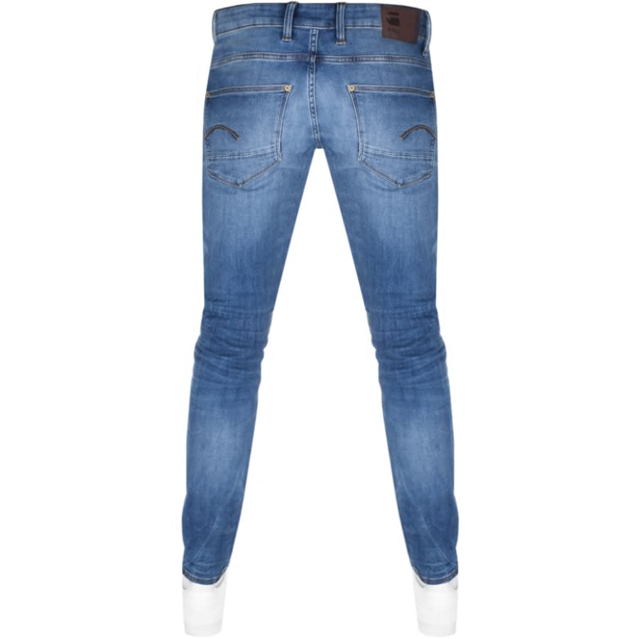 Alternative Image for ProductG Star Raw Revend Skinny Jeans Blue2
