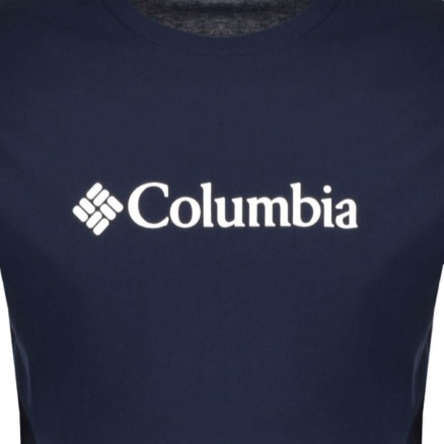 Alternative Image for ProductColumbia Basic Logo T Shirt Navy3