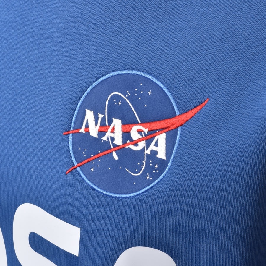 Alternative Image for ProductAlpha Industries Nasa Reflective Sweatshirt Blue3