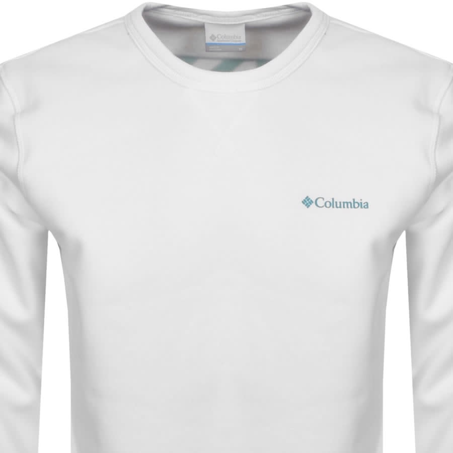 Alternative Image for ProductColumbia Logo Fleece Jumper White2