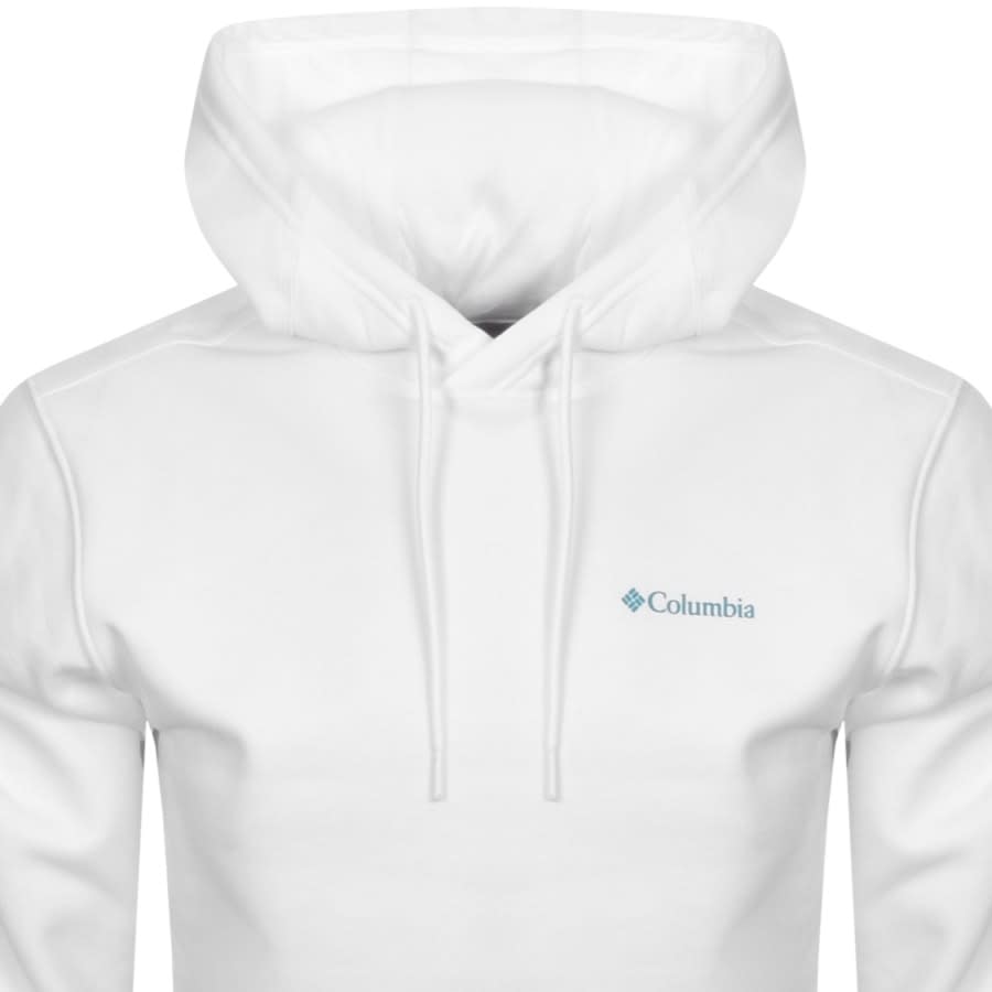 Alternative Image for ProductColumbia Basic Logo Hoodie White2