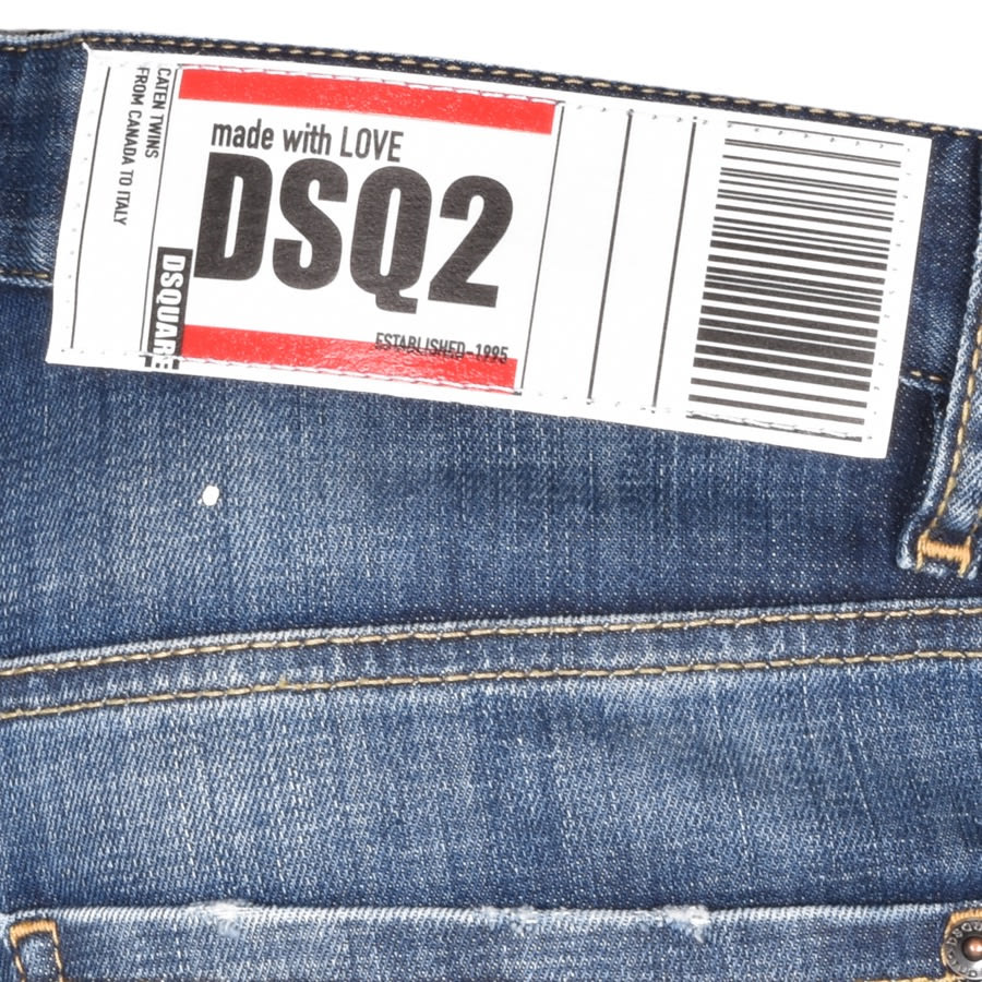 Alternative Image for ProductDSQUARED2 Made With Love Shorts Blue3