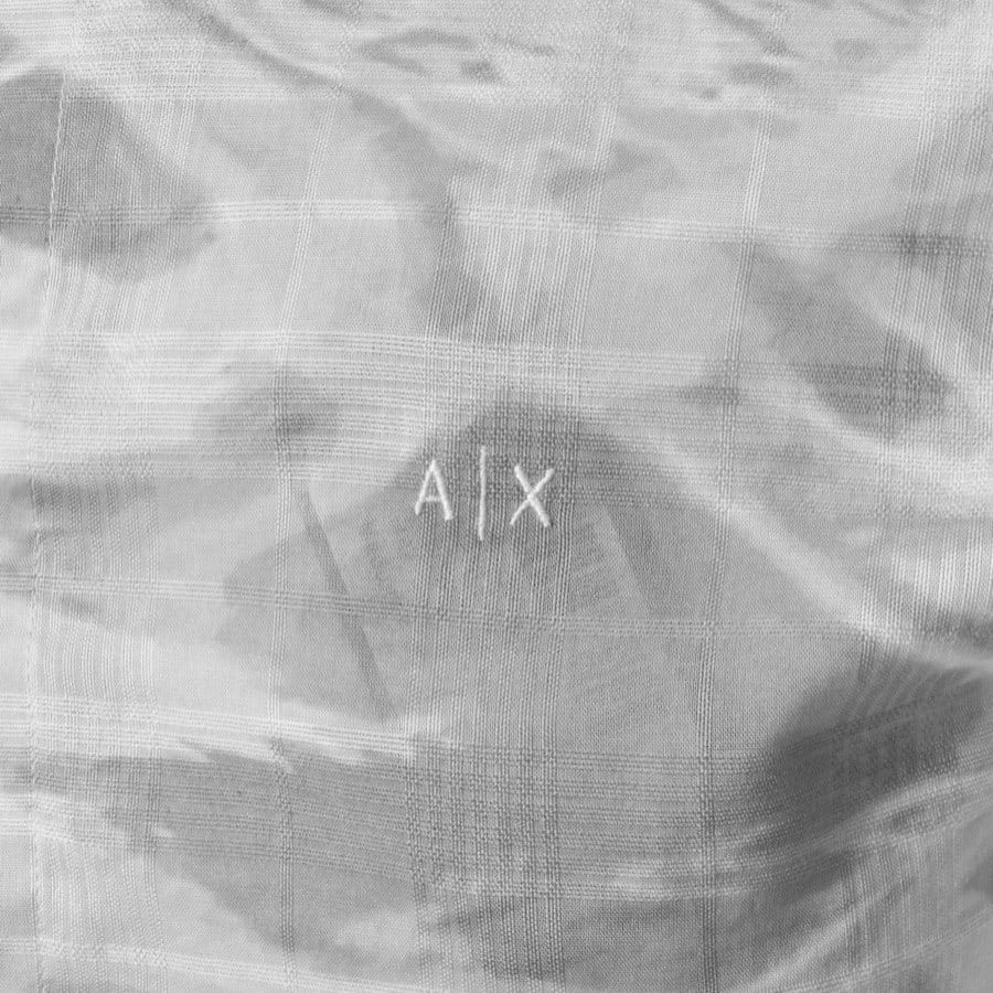 Alternative Image for ProductArmani Exchange Short Sleeved Shirt Grey3