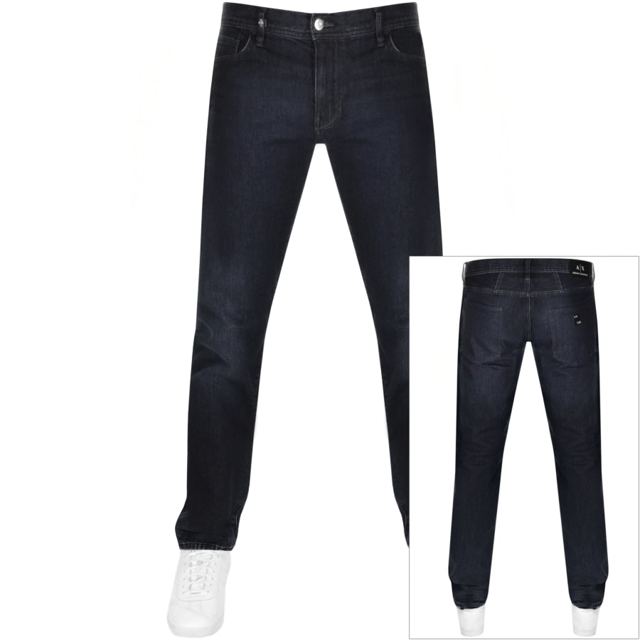 Alternative Image for ProductArmani Exchange J13 Slim Fit Jeans Navy1