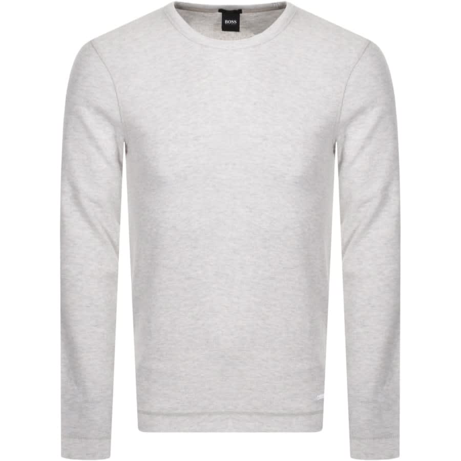 Alternative Image for ProductBOSS Long Sleeved Tempest T Shirt Grey1
