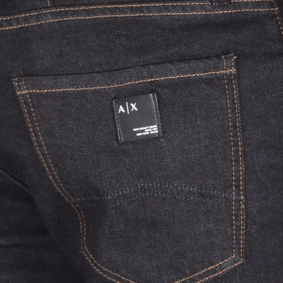 Alternative Image for ProductArmani Exchange J13 Slim Fit Jeans Black3