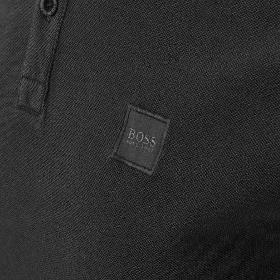 Alternative Image for ProductBOSS Prime Short Sleeved Polo T Shirt Black3