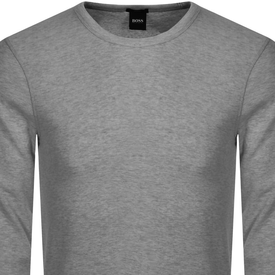 Alternative Image for ProductBOSS Long Sleeved Tempest T Shirt Grey2