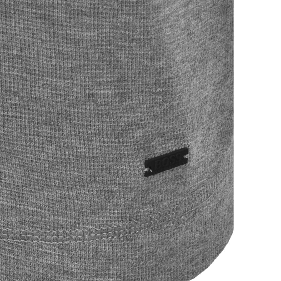 Alternative Image for ProductBOSS Long Sleeved Tempest T Shirt Grey3