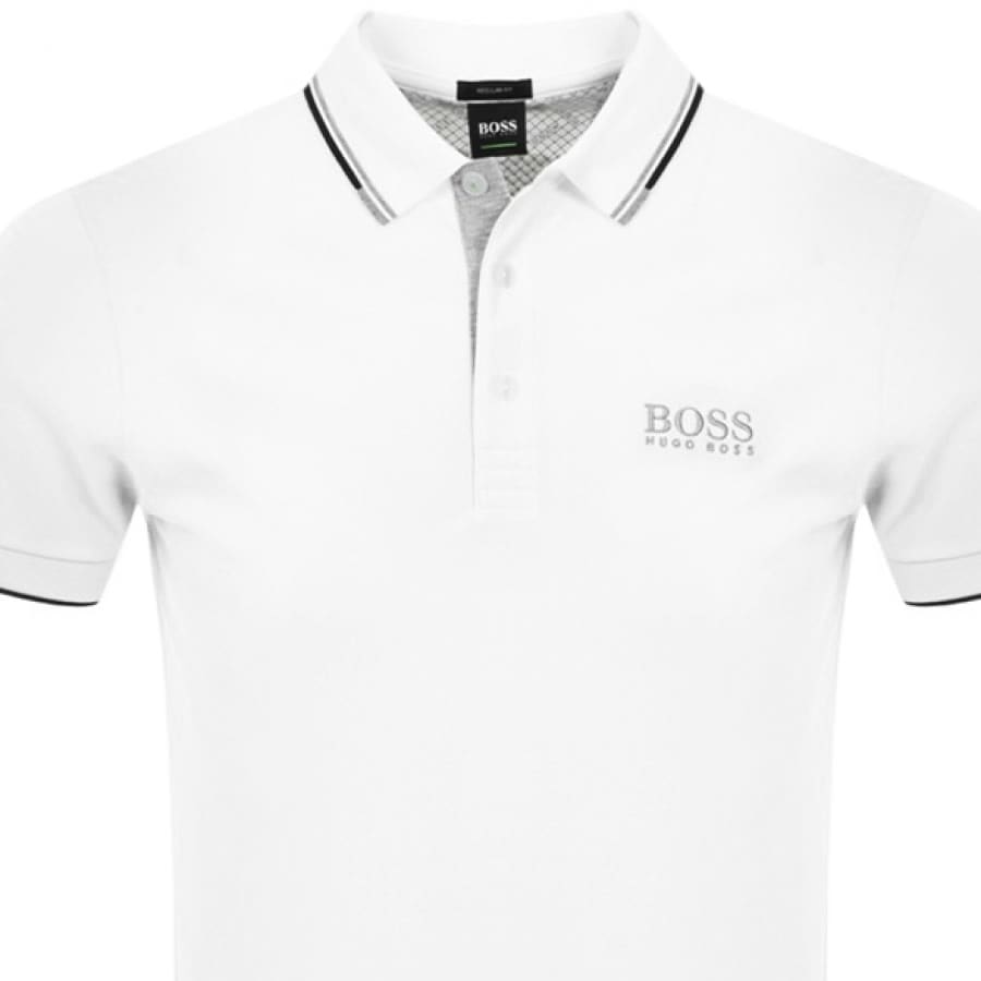 Alternative Image for ProductBOSS Paddy Pro Polo T Shirt White2