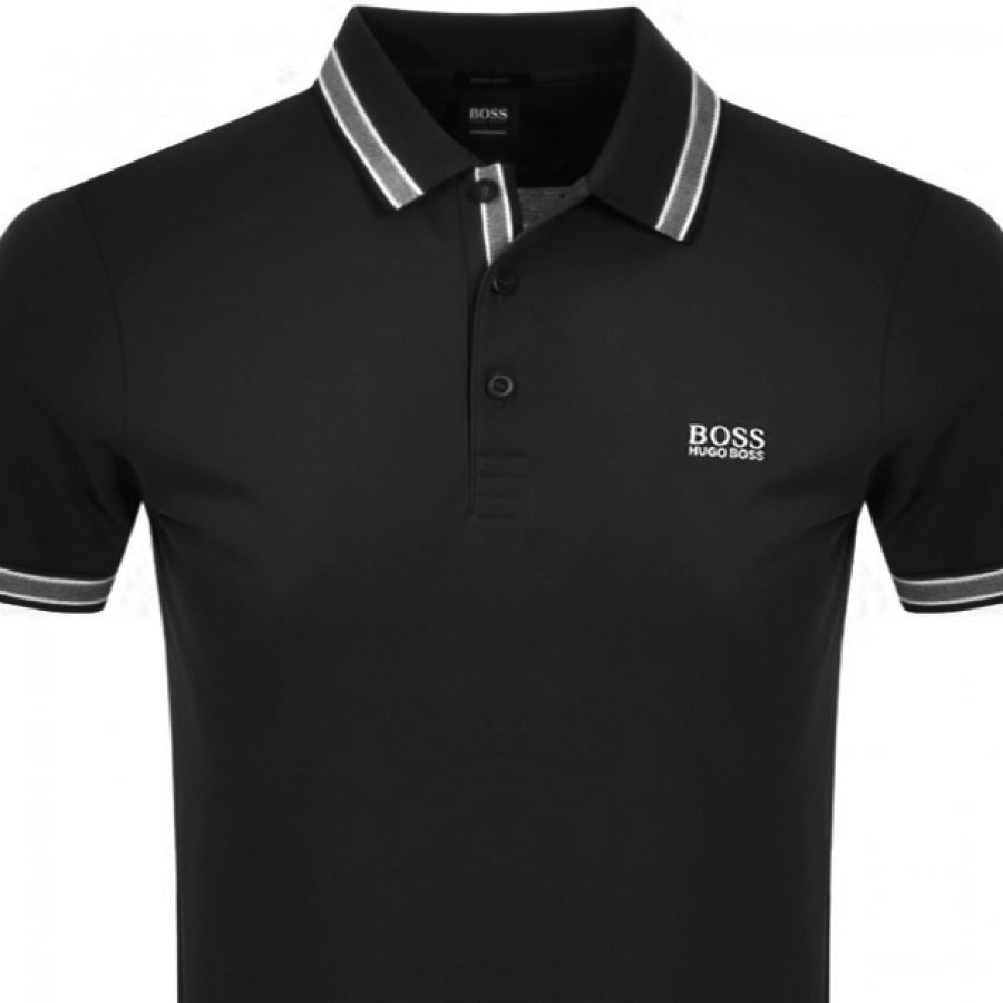 Alternative Image for ProductBOSS Paddy Polo T Shirt Black2