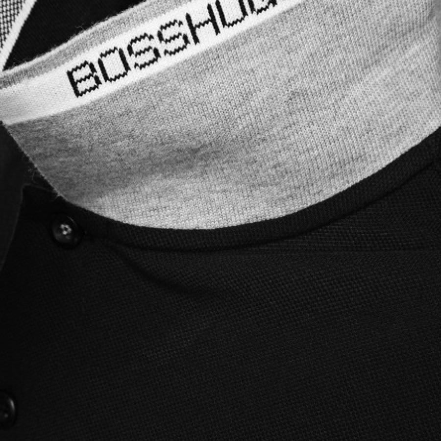 Alternative Image for ProductBOSS Paddy Polo T Shirt Black3