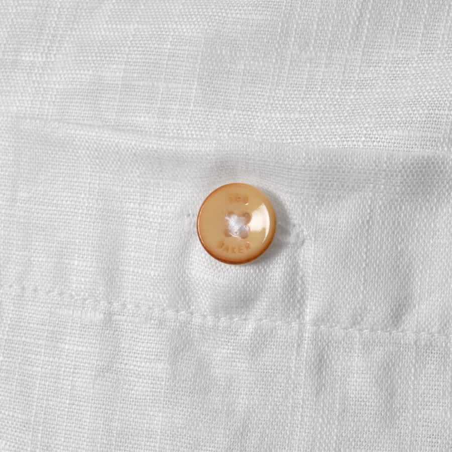 Alternative Image for ProductTed Baker Civiche Short Sleeved Shirt White3