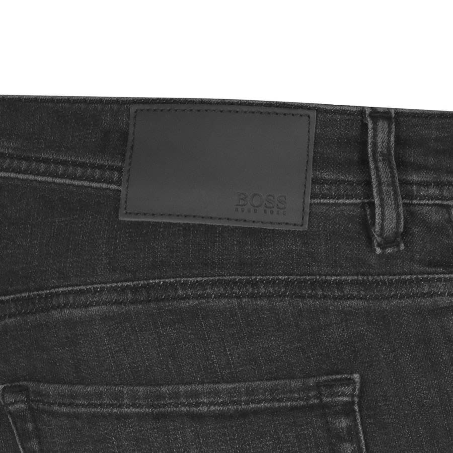 Alternative Image for ProductBOSS Taber Tapered Fit Jeans Black3
