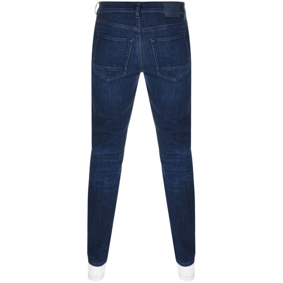 Alternative Image for ProductBOSS Taber Tapered Fit Jeans Navy2