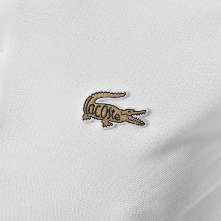 Alternative Image for ProductLacoste Short Sleeved Polo T Shirt White3