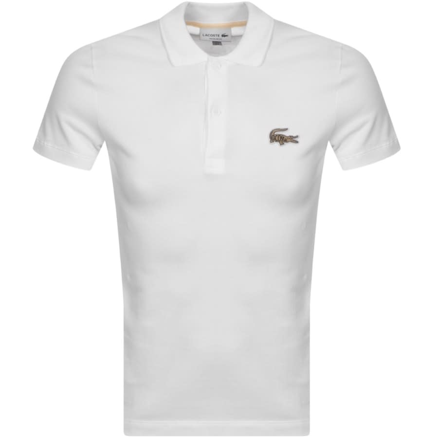 Alternative Image for ProductLacoste Short Sleeved Polo T Shirt White1