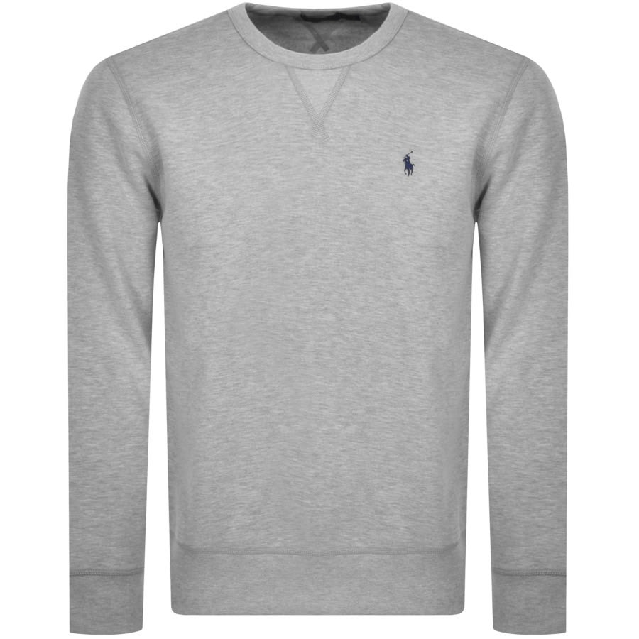 Ralph Lauren Crew Neck Sweatshirt Grey | Mainline Menswear