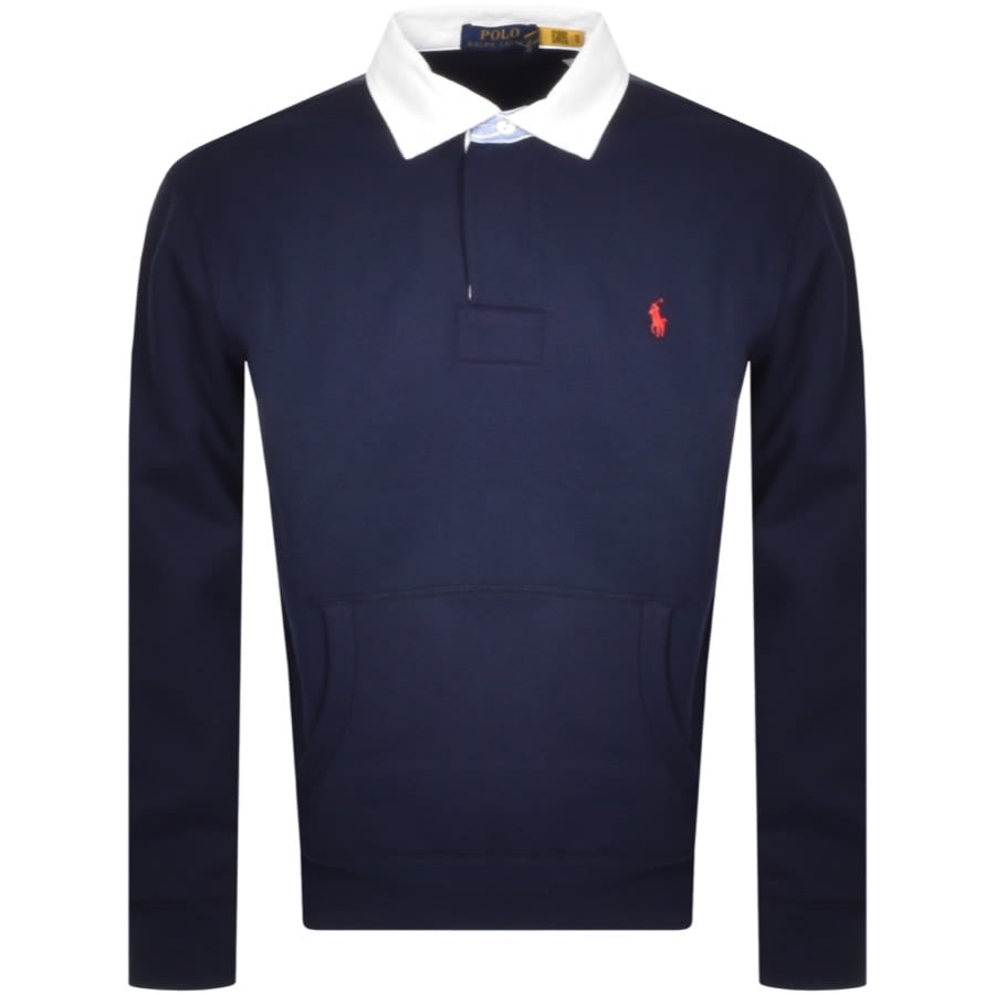 Alternative Image for ProductRalph Lauren Rugby Polo Sweatshirt Navy1