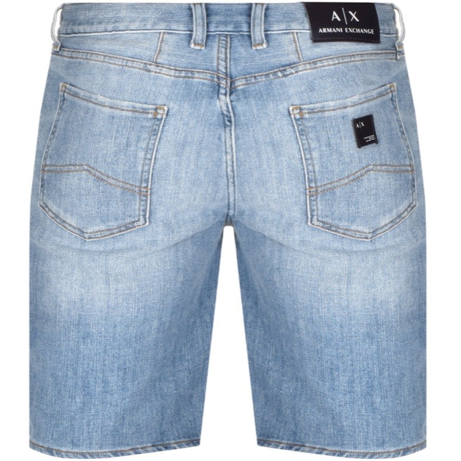 Alternative Image for ProductArmani Exchange Denim Shorts Blue2