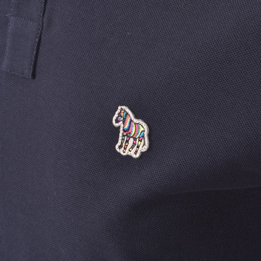 Alternative Image for ProductPS By Paul Smith Long Sleeved Polo T Shirt Navy3