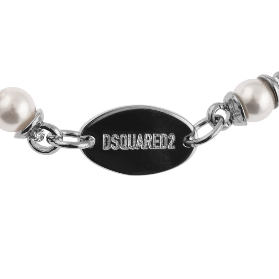 Alternative Image for ProductDSQUARED2 Military Pearl Bracelet White3