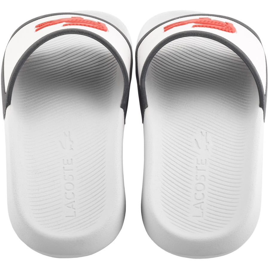 Alternative Image for ProductLacoste Croco Sliders White3
