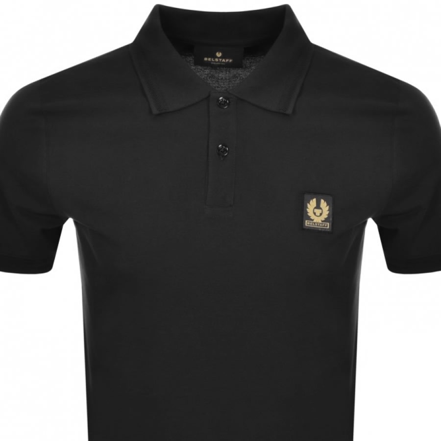 Alternative Image for ProductBelstaff Logo Polo T Shirt Black2