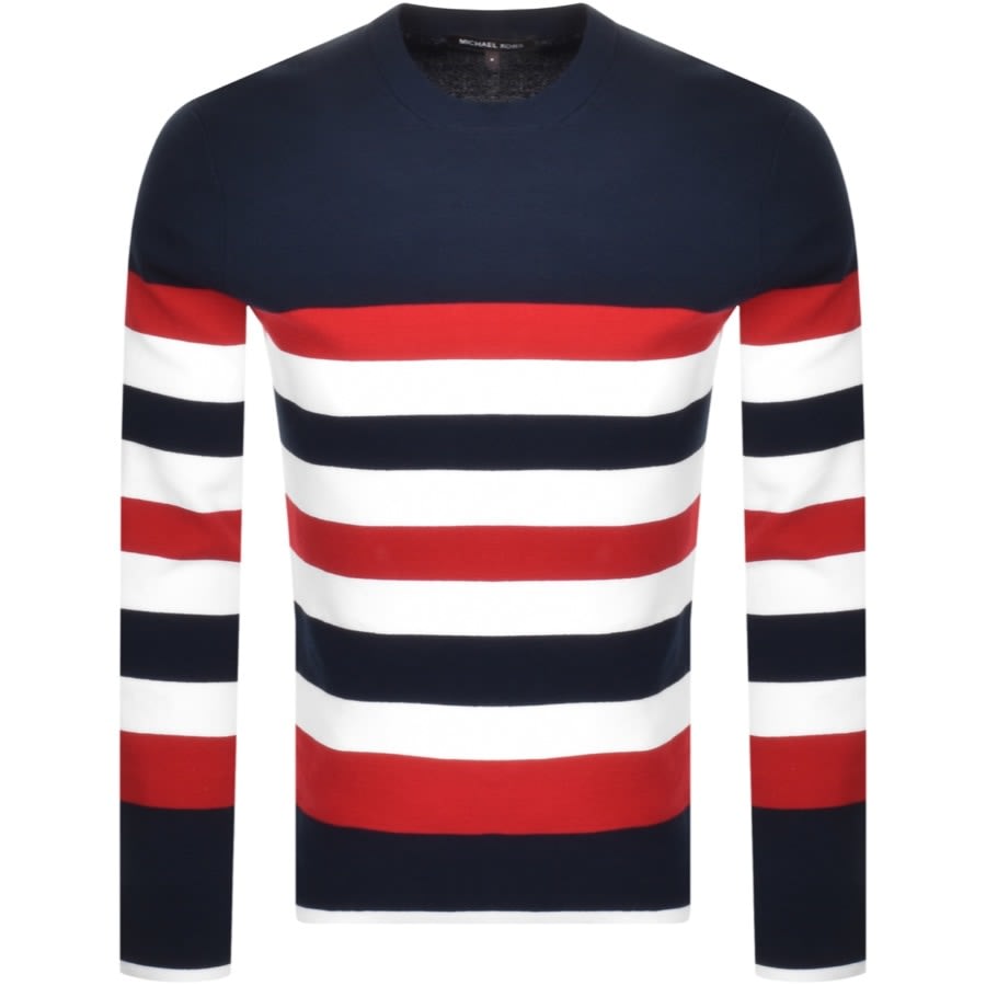 Alternative Image for ProductMichael Kors Stirpe Sport Sweatshirt Navy1