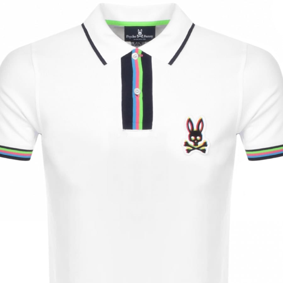 Alternative Image for ProductPsycho Bunny Holloway Polo T Shirt White2
