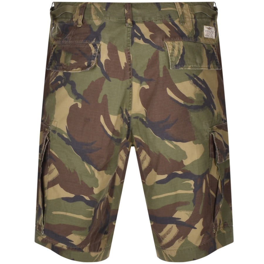 Alternative Image for ProductRalph Lauren Cargo Camouflage Shorts Kahki2