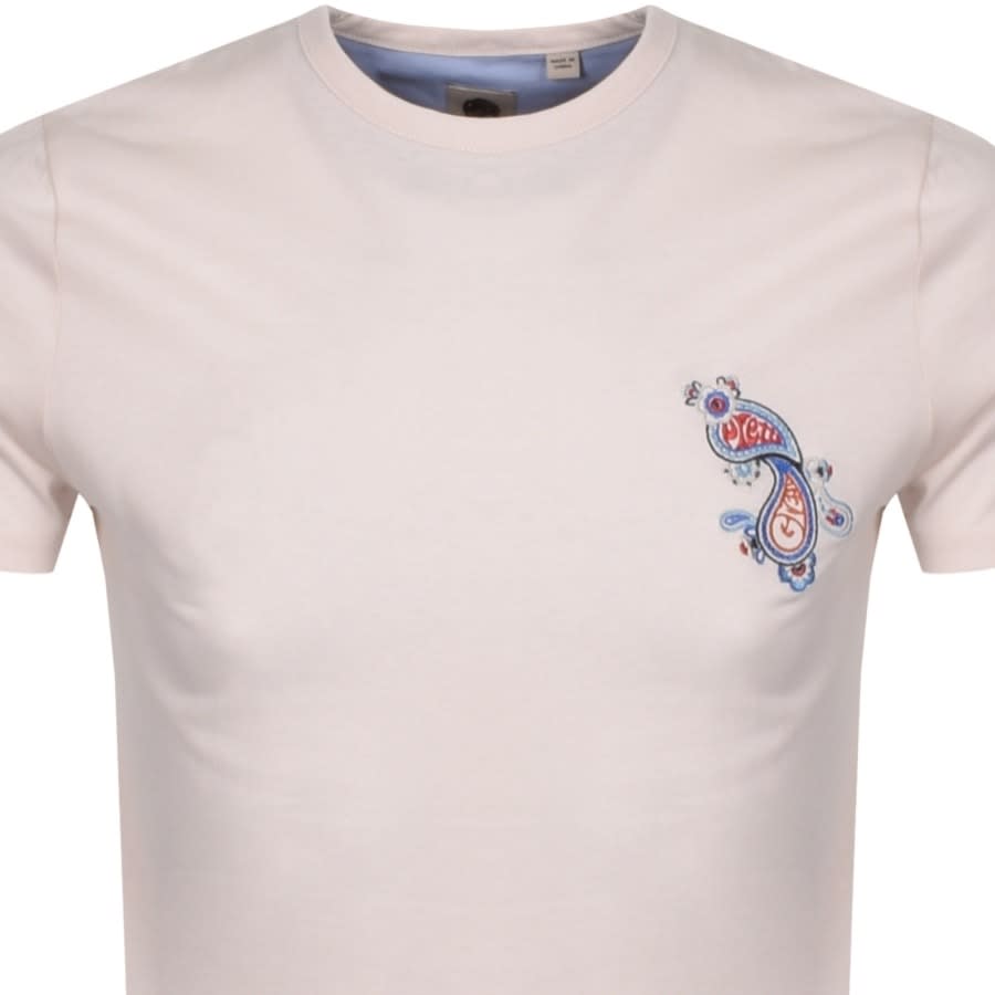 Alternative Image for ProductPretty Green Crew Neck T Shirt Pink2