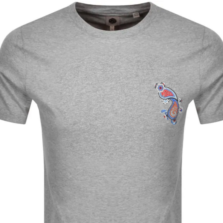 Alternative Image for ProductPretty Green Crew Neck T Shirt Grey2