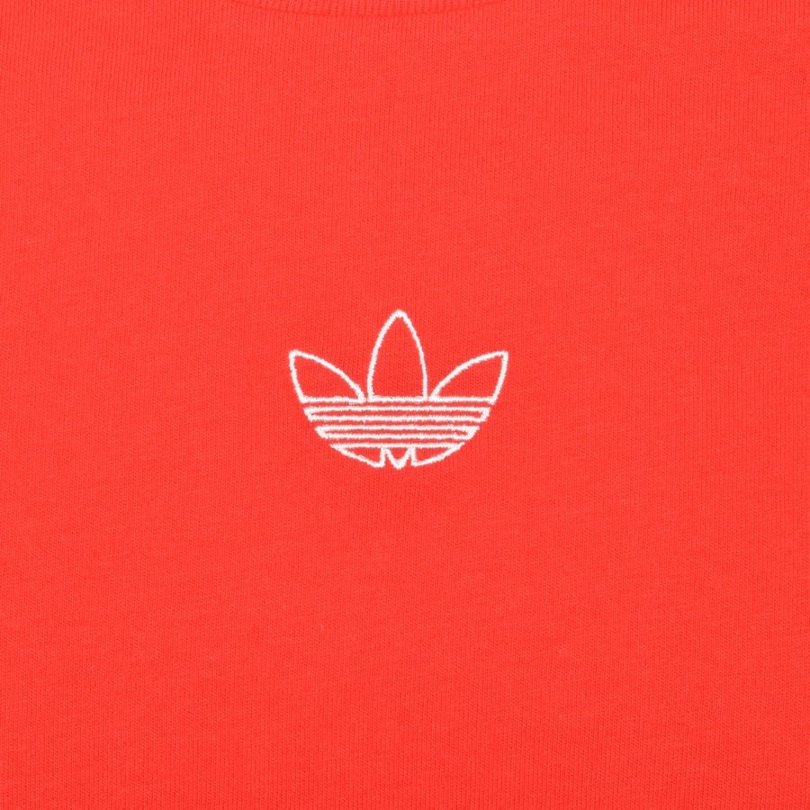 Alternative Image for Productadidas Originals Sport 3 Stripe T Shirt Red3
