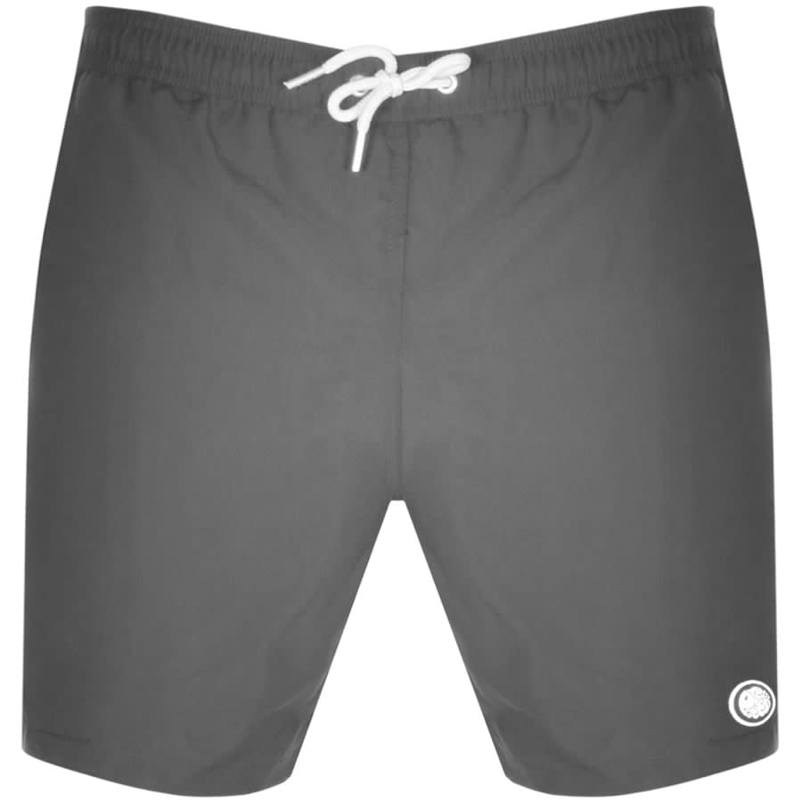 Alternative Image for ProductPretty Green Logo Swim Shorts Grey1