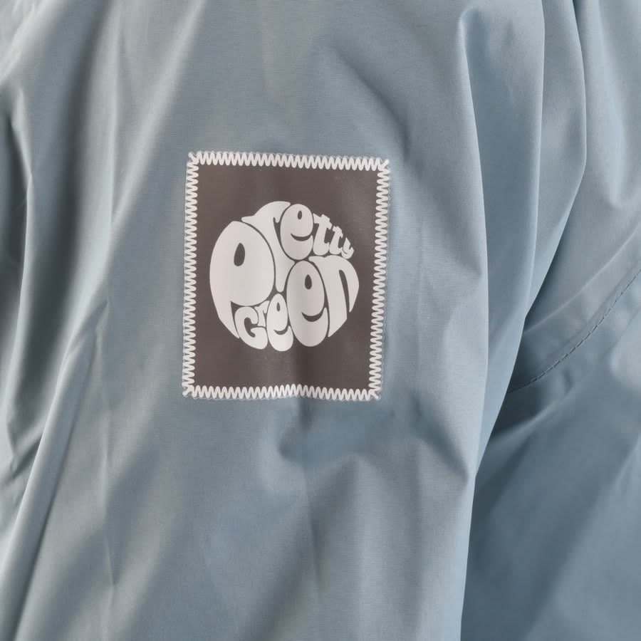 Alternative Image for ProductPretty Green Seam Sealed Overhead Jacket Blue3