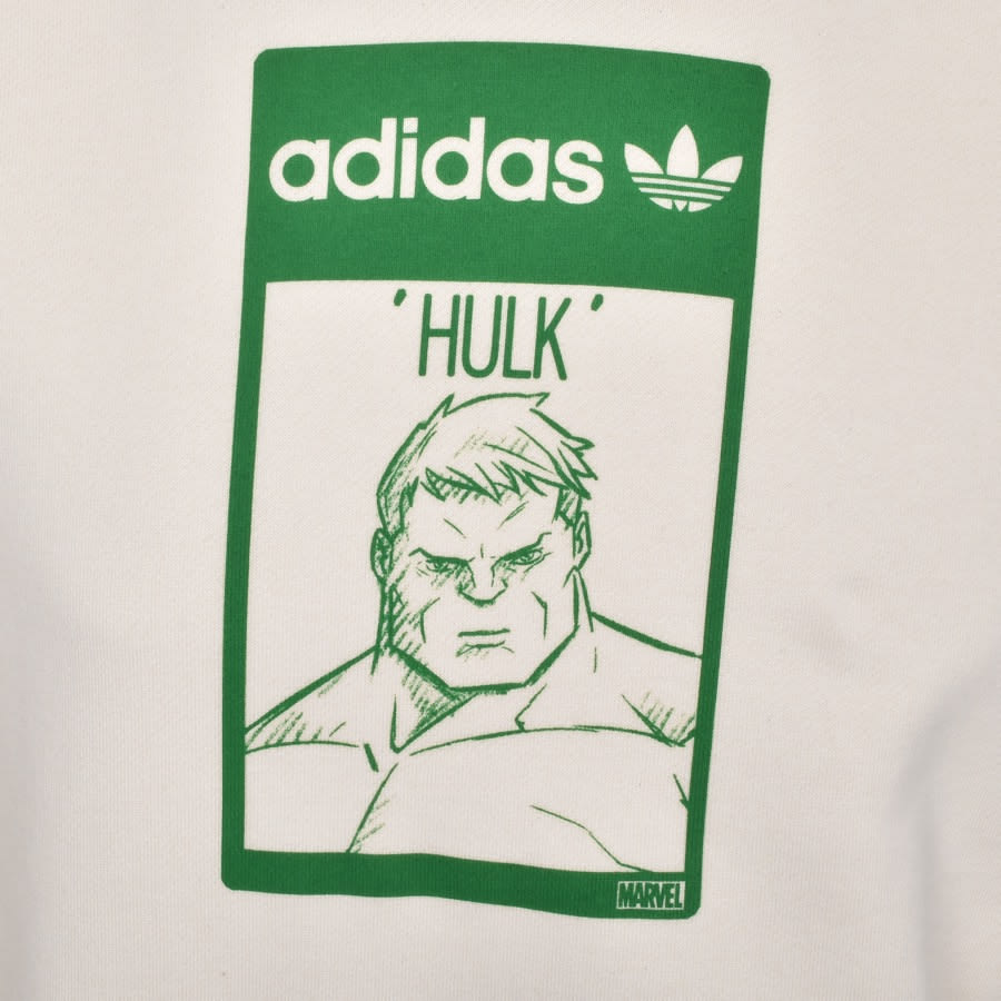 Alternative Image for Productadidas Originals X Disney Hulk Hoodie Cream3