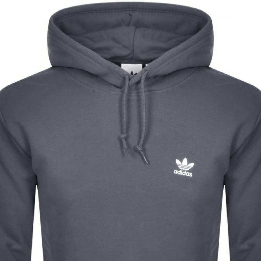Alternative Image for Productadidas Originals Essential Hoodie Grey2