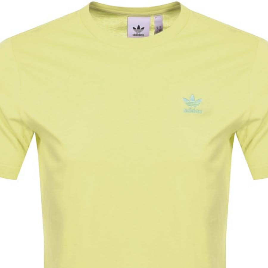 Alternative Image for Productadidas Originals Essential T Shirt Yellow2