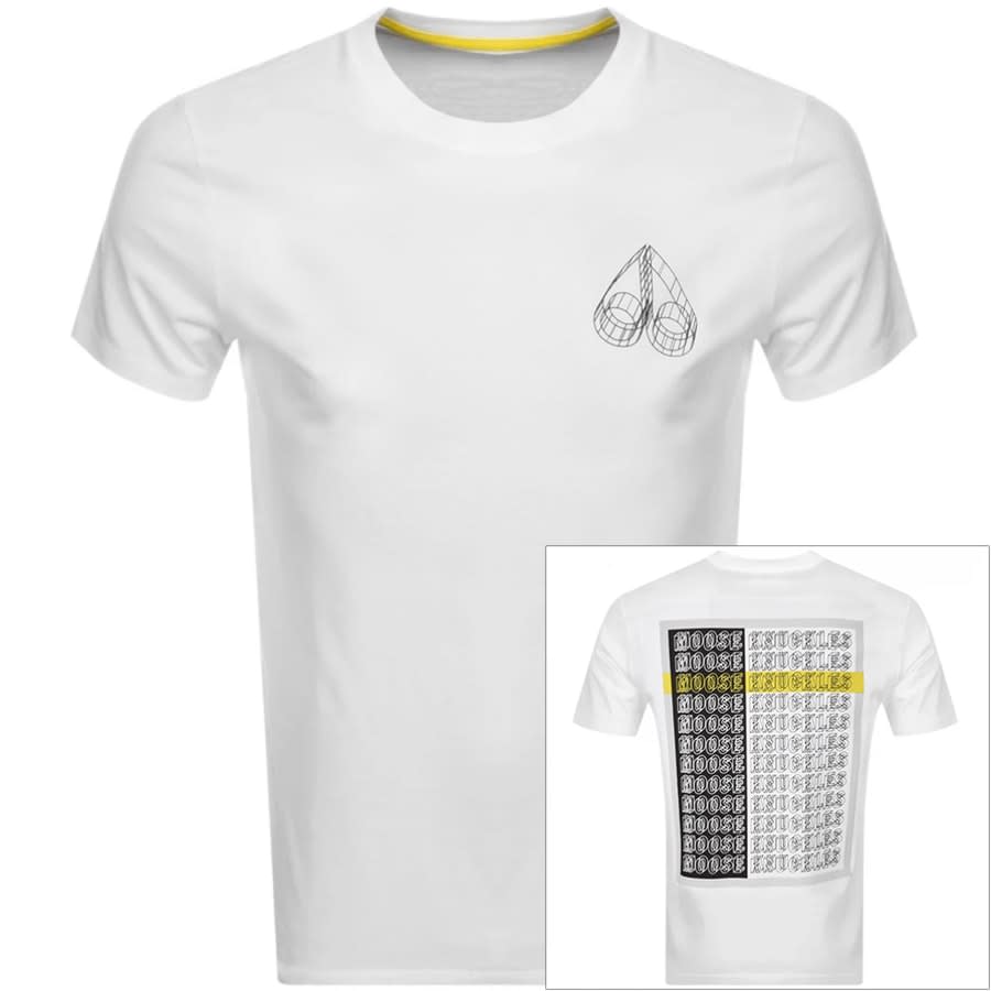 Alternative Image for ProductMoose Knuckles Set It Off T Shirt White1