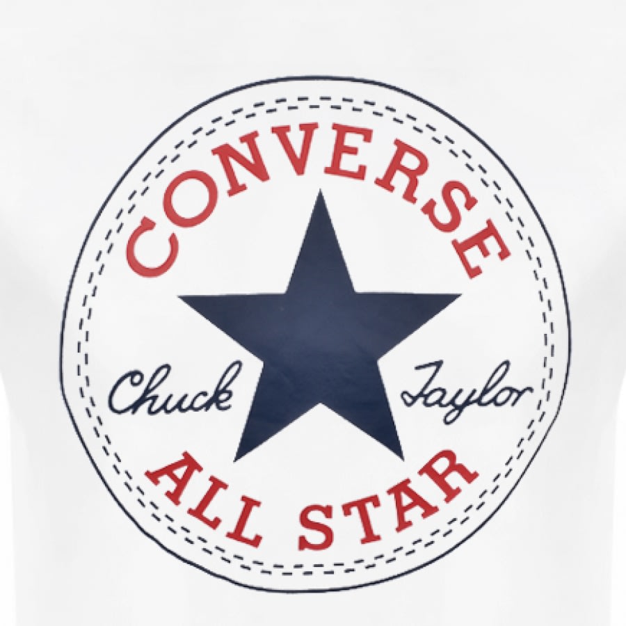 Alternative Image for ProductConverse Chuck Taylor Logo T Shirt White3