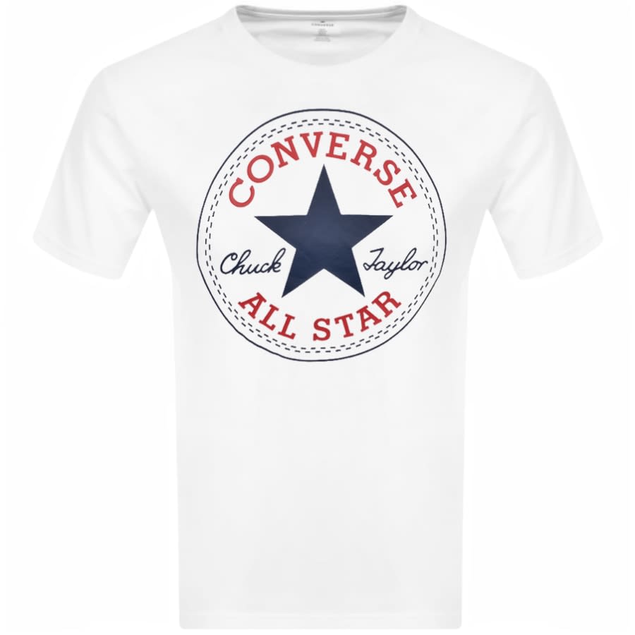 Alternative Image for ProductConverse Chuck Taylor Logo T Shirt White1