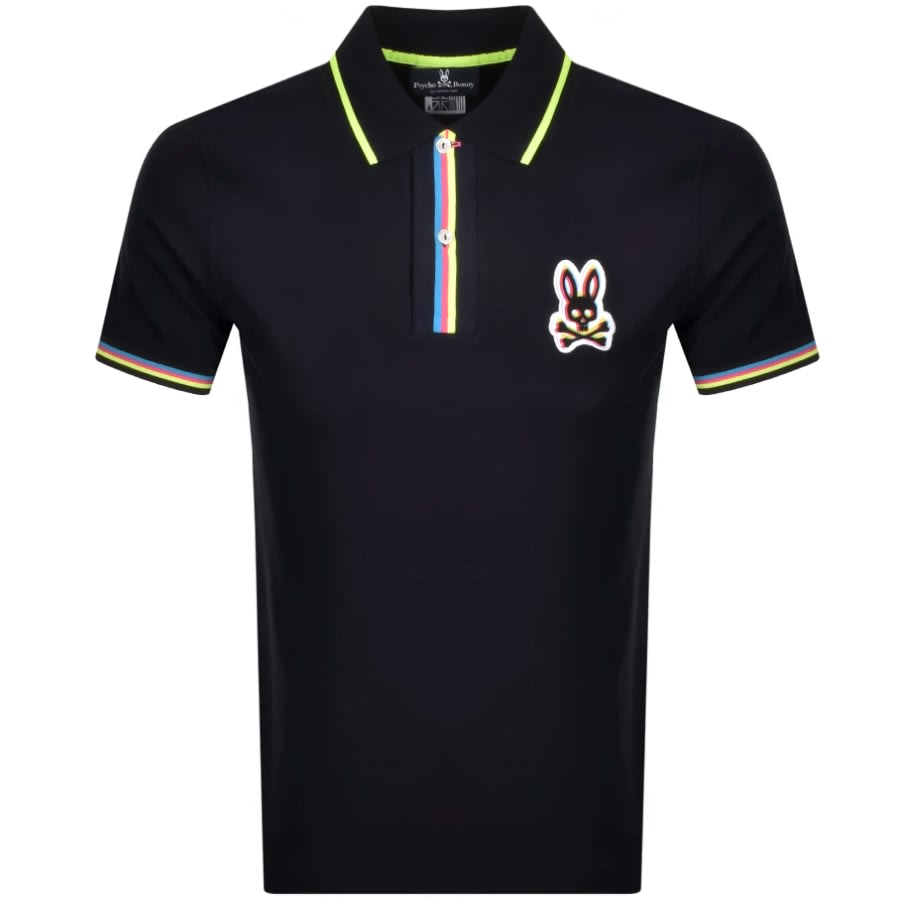 Alternative Image for ProductPsycho Bunny Holloway Polo T Shirt Navy1