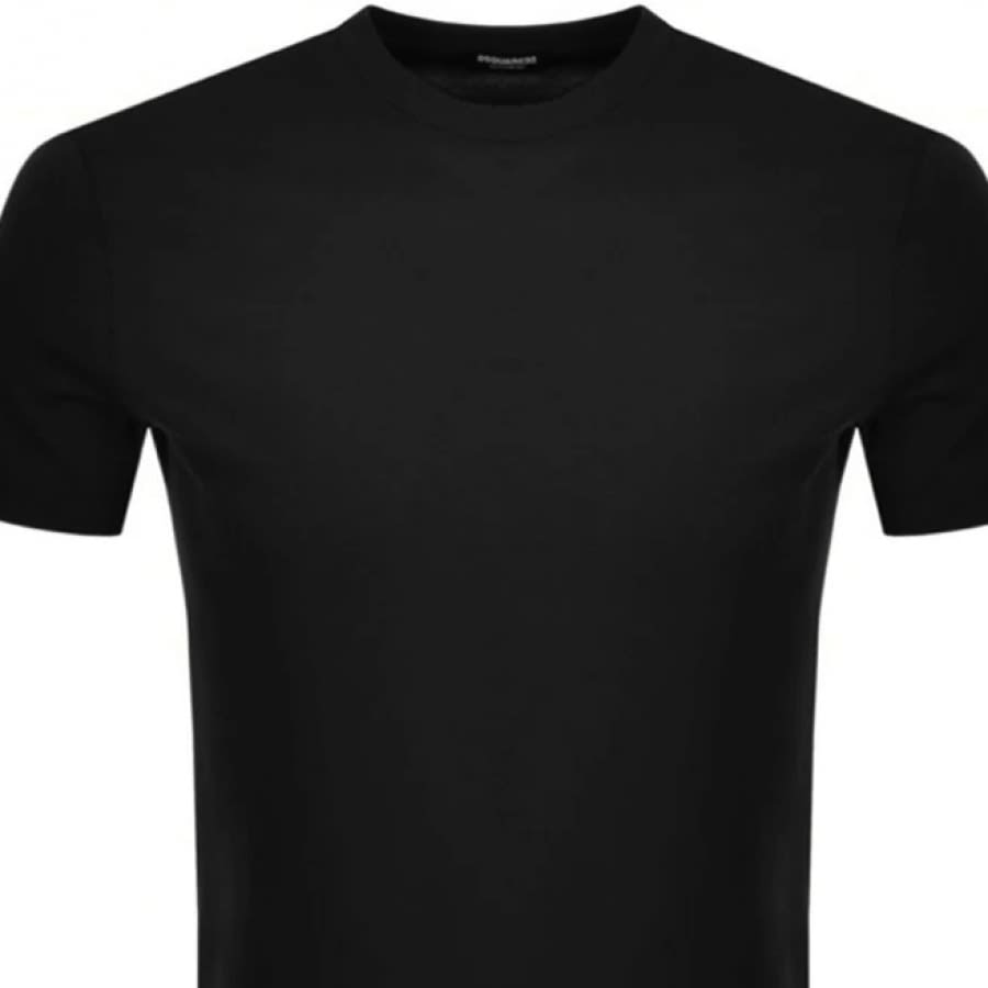 Alternative Image for ProductDSQUARED2 Short Sleeved T Shirt Black2