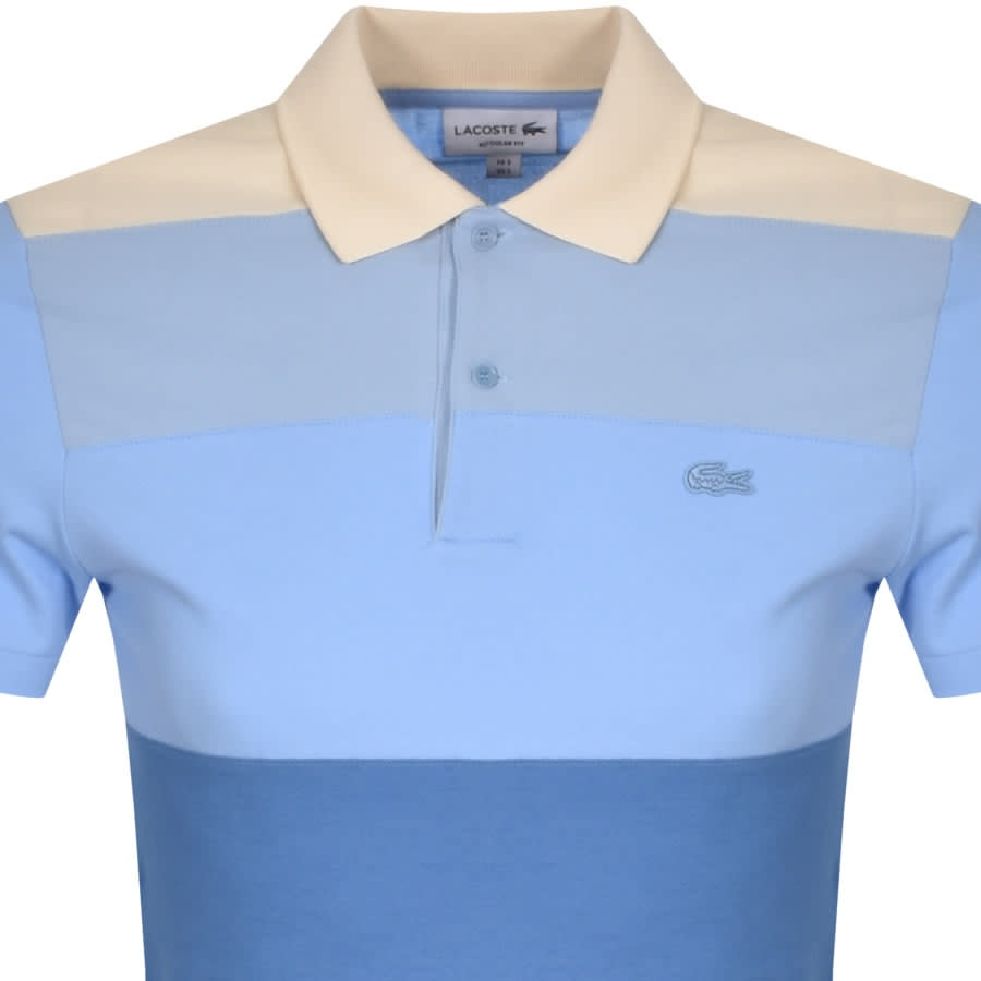 Alternative Image for ProductLacoste Sport Colour Block Polo T Shirt Blue2