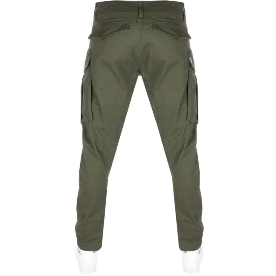 Alternative Image for ProductG Star Raw Rovic Tapered Trousers Green2