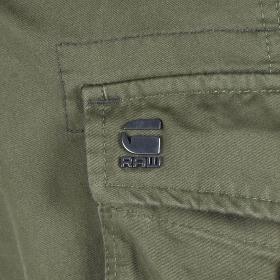 Alternative Image for ProductG Star Raw Rovic Tapered Trousers Green3