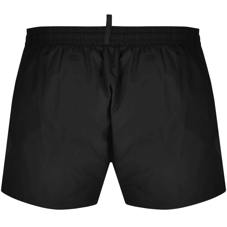 Alternative Image for ProductDSQUARED2 D2 Leaf Tape Swim Shorts Black2